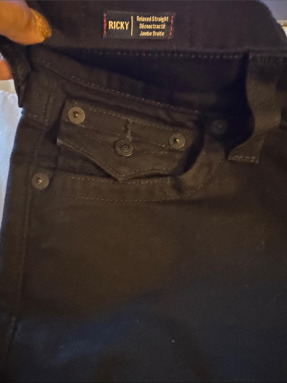 NWOT True Religion Ricky Relaxed Jeans - Picture 3 of 3